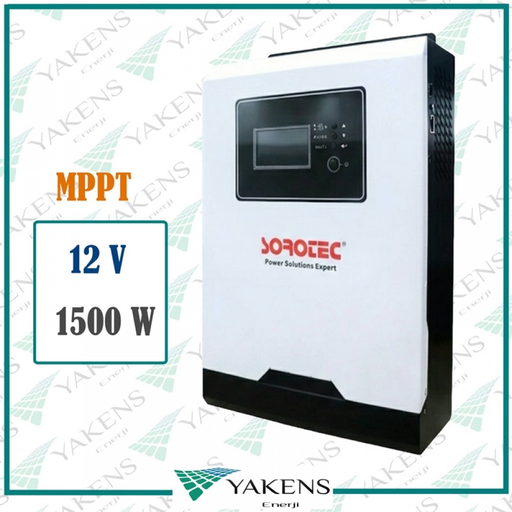 1.5Kw 12V 100A Amper 450VDC HV Mppt Akıllı İnverter